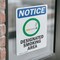 Signmission Designated Smoking Area Sign With Symbol, 7 in W x Rectangle, Vinyl Decal OS-2PACK-NS-D-710-V-10976 - alternate 2